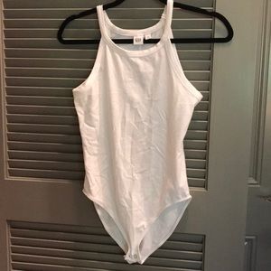 NWOT Gap racer back bodysuit